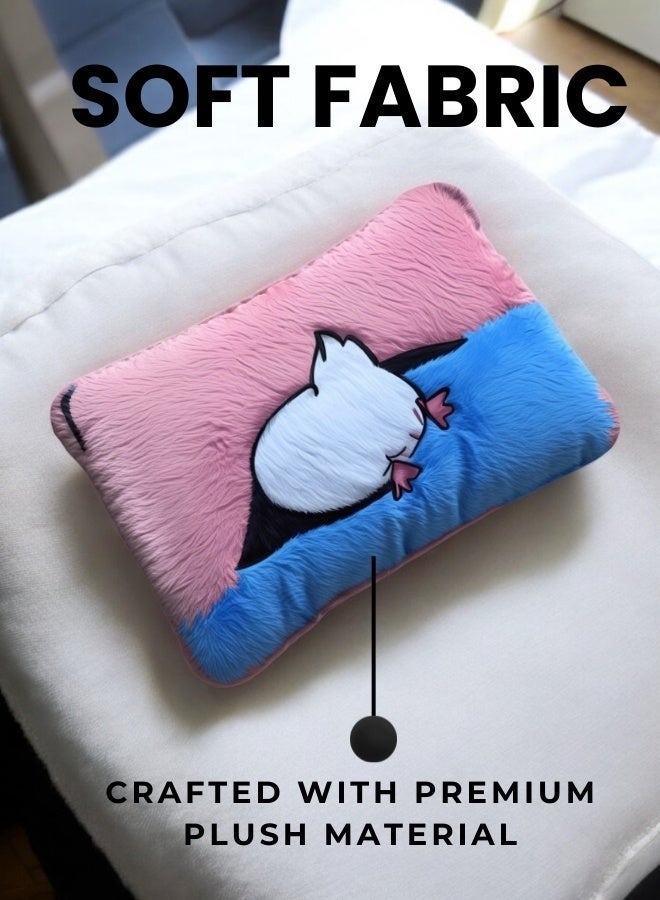 لايف إن بيور أكياس تسخين المياه الكهربائية القابلة لإعادة الشحن والمريحة المزدوجة لتخفيف الألم وتدفئة اليد وتخفيف آلام العضلات وآلام الظهر مع تدفئة اليد - Image 5